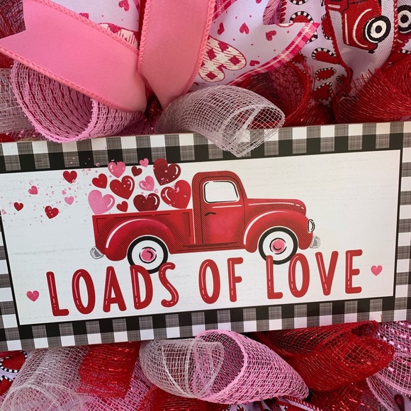 Valentine’s Day Wreath Front Door Decor - Picture 4 of 5